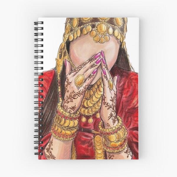 Item preview, sudan ,Traditional suda Bride Illustration with Henna Art designed and sold by coldeyes.