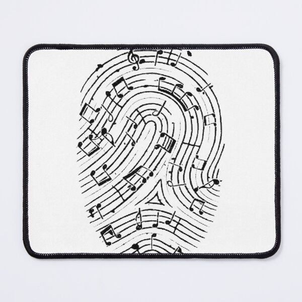 Item preview, Musical Fingerprint Art Design by Tobe Fonseca - Unique Soundwave Pattern designed and sold by ilovetv31.