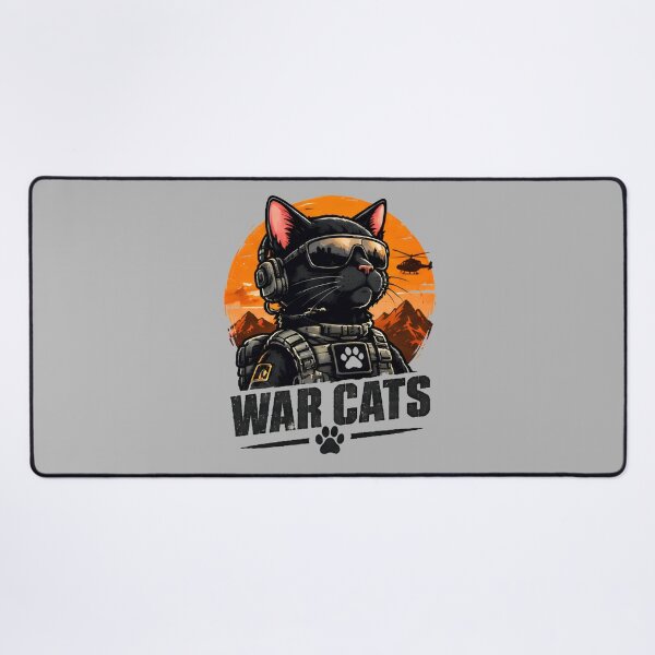 Item preview, War Cats - Military Tactical Cat Soldier Special Ops Army Humor T-Shirt designed and sold by Retro Whiskers.