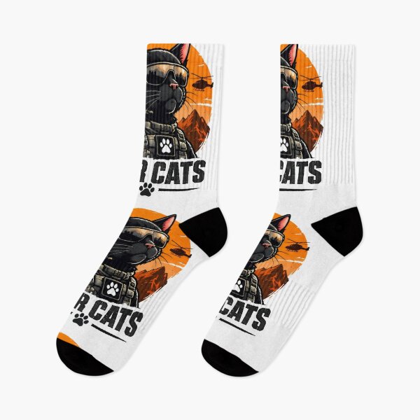 Item preview, War Cats - Military Tactical Cat Soldier Special Ops Army Humor T-Shirt designed and sold by Retro Whiskers.