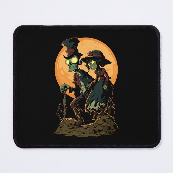 Item preview, Witch & Warlock – Spooky Halloween Couple Gothic Fantasy Design designed and sold by DyzioSupply.