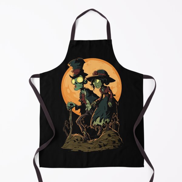 Artikelvorschau, Hexe & Hexenmeister – Gruseliges Halloween-Paar im Gothic-Fantasy-Design entworfen und verkauft von DyzioSupply.