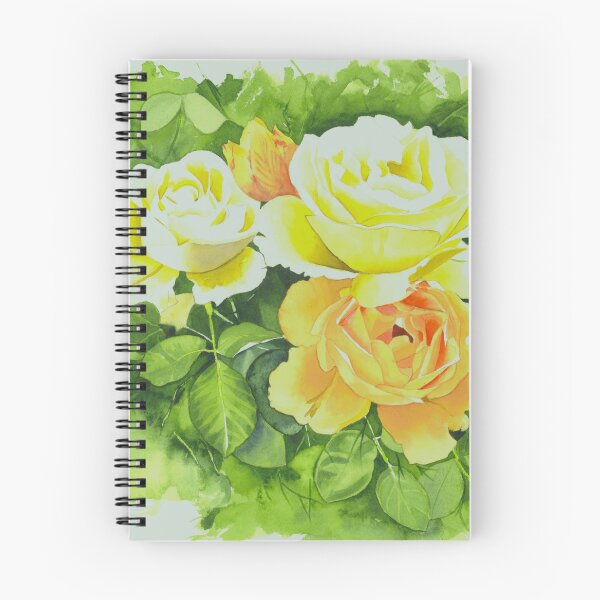 Item preview, Sunlit Watercolor Roses designed and sold by Cobalt Blue Watercolors.