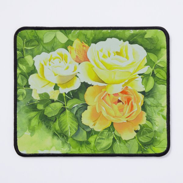 Item preview, Sunlit Watercolor Roses designed and sold by Cobalt Blue Watercolors.