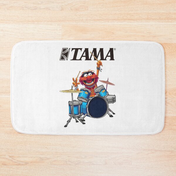 Item preview, Vintage Style Tama Drum Illustration with Classic Musical Instrument Design designed and sold by ilovetv31.