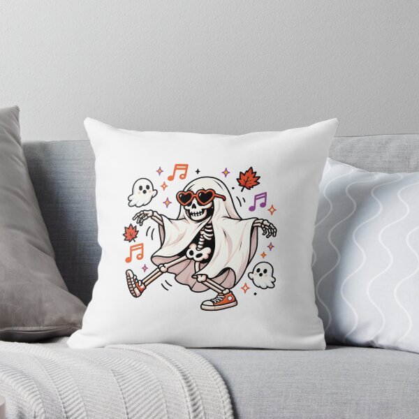 Item preview, Cute Skeleton Ghost in Heart Sunglasses – Halloween Fall Music Vibes designed and sold by MAPDDesigns.