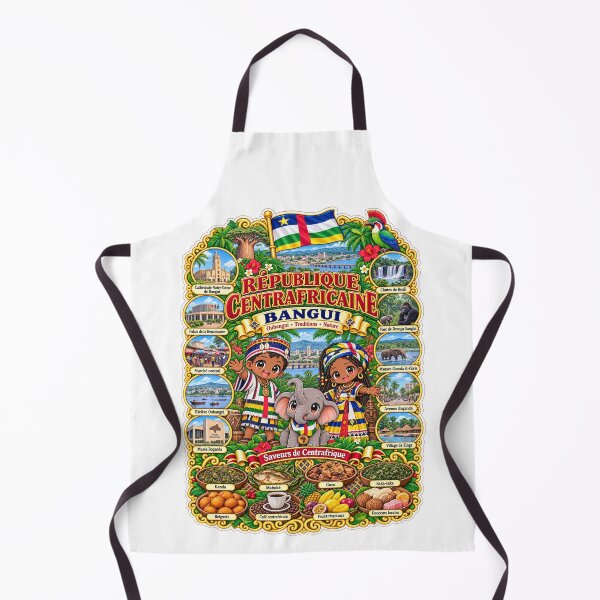 Item preview, Central African Republic Bangui – A Kawaii, Nature, Traditions and Flavors Journey in the Central African Republic designed and sold by Cifi64.
