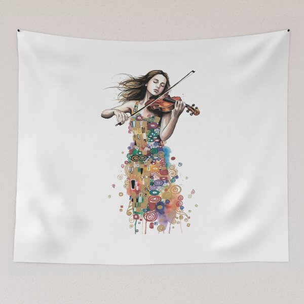 Item preview, Violinist. Cellist. Retro style. designed and sold by MagelliShop.