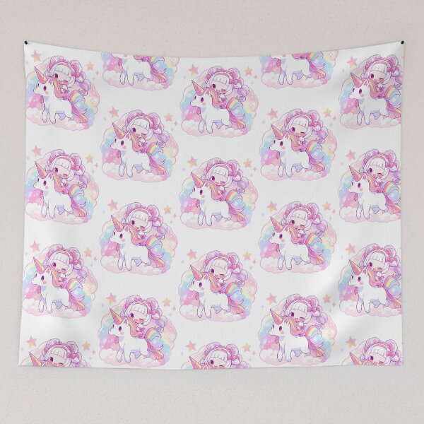 Item preview, Magical Girl Riding Unicorn designed and sold by donskippers.