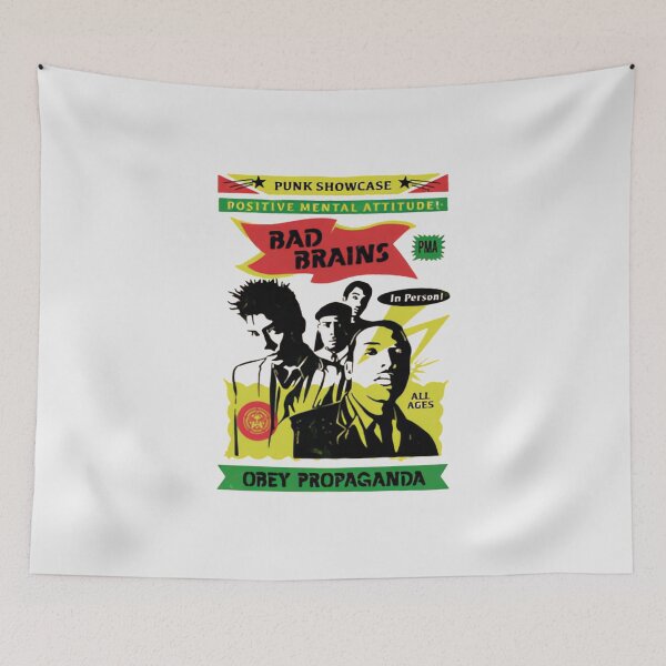 Item preview, Make A Smile Bad Brains Logo Genres Hardcore Punk designed and sold by RawVista.