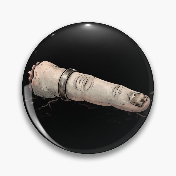 Item preview, Severed Finger with Ring Macabre Art    designed and sold by urmoments.