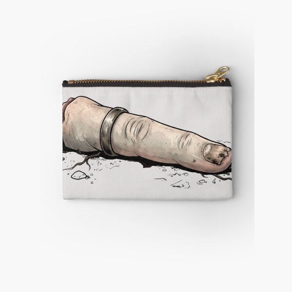 Item preview, Severed Finger with Ring Macabre Art    designed and sold by urmoments.
