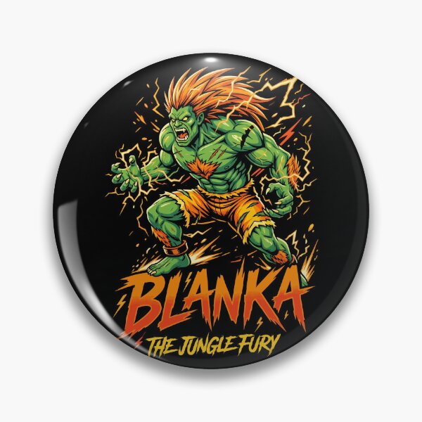Item preview, Blanka The Jungle Fury Street Fighter designed and sold by RatherCreative.
