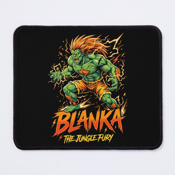 Item preview, Blanka The Jungle Fury Street Fighter designed and sold by RatherCreative.