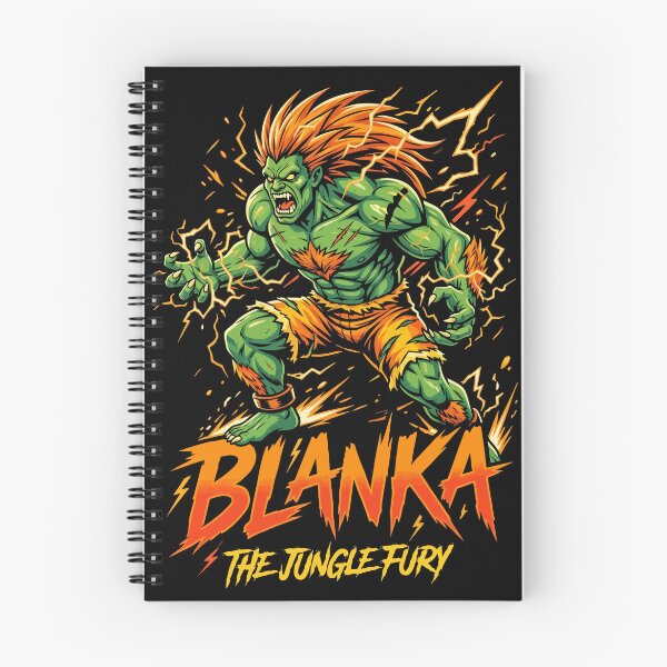 Item preview, Blanka The Jungle Fury Street Fighter designed and sold by RatherCreative.