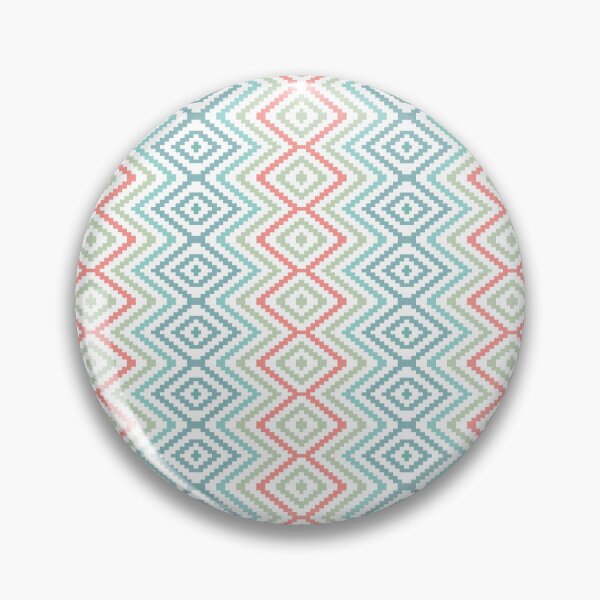 Item preview, Pastel Aztec Geometric Diamond Pattern designed and sold by ModdiesColors.