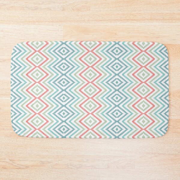 Item preview, Pastel Aztec Geometric Diamond Pattern designed and sold by ModdiesColors.