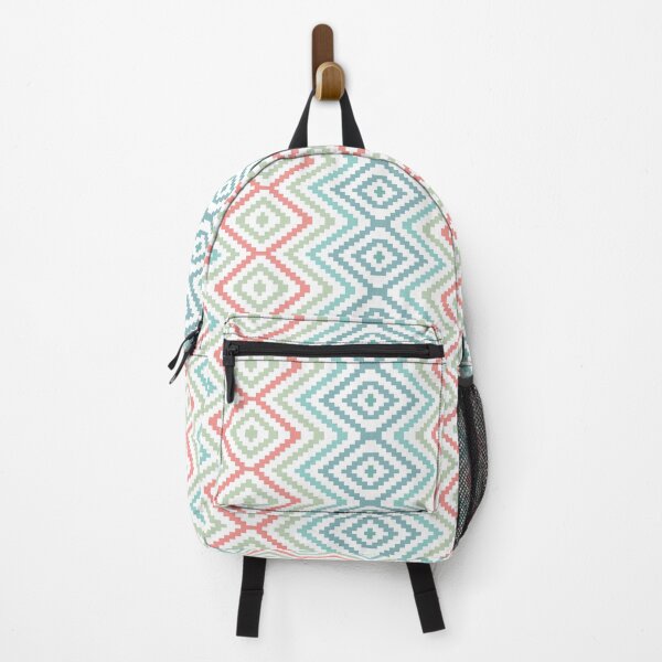 Item preview, Pastel Aztec Geometric Diamond Pattern designed and sold by ModdiesColors.