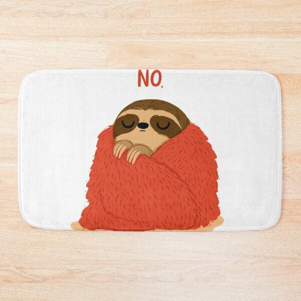 Item preview, No Sloth Cozy Blanket Sleepy Introvert Animal designed and sold by NicolasGlowArt.