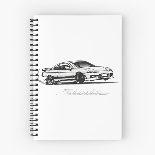 Item preview, Nissan Silvia S Classic JDM Sports Car Illustration Design designed and sold by amberava.