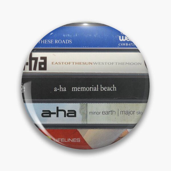 Item preview, A-Ha - Collected Albums, Vintage Cassette Print designed and sold by Mr Mustard Prints.