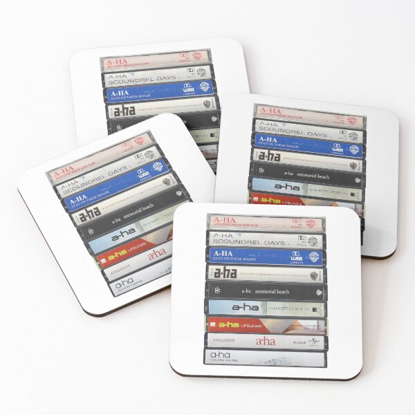 Item preview, A-Ha - Álbumes recopilados, impresión de casete vintage designed and sold by Mr Mustard Prints.