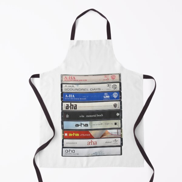Item preview, A-Ha - Collected Albums, Vintage Cassette Print designed and sold by Mr Mustard Prints.