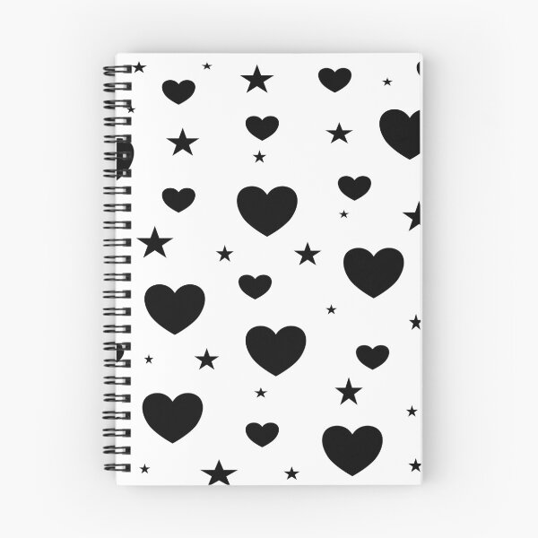 Item preview, Black Hearts and Stars designed and sold by SuzanaTArt.