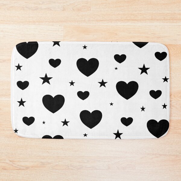 Item preview, Black Hearts and Stars designed and sold by SuzanaTArt.