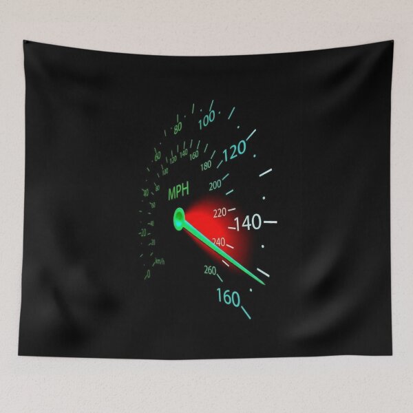 Item preview, Glowing Car Speedometer Dark Racing Dashboard Phone Case designed and sold by Williams Anderson.