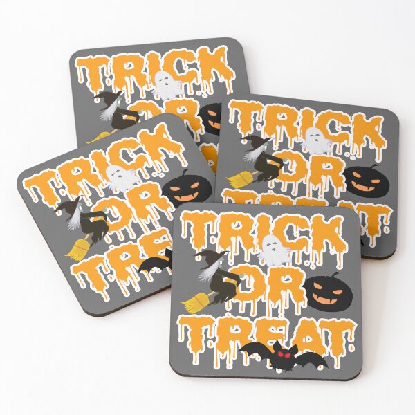 Item preview, Spooky Trick or Treat Pumpkin Juice Halloween Typography designed and sold by SuzanaTArt.