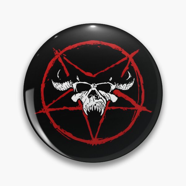 Item preview, Danzig Red Pentagram  Retro Halftone Art Style designed and sold by ElizaConnelly.