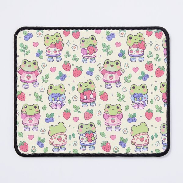 Item preview, Kawaii Frog Berry Sweater Pattern designed and sold by Soft Berry Studio.