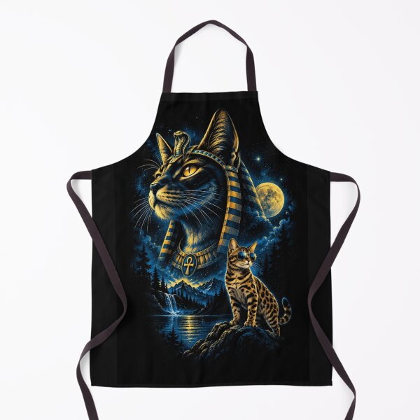 Item preview, Egyptian Cat Bengal Cat Aviator Sunglasses Retro 80s Fantasy designed and sold by HOUSE OF TIST.