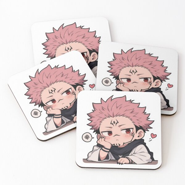 Item preview, Chibi Sukuna Bored Cute Anime Sticker designed and sold by frantuliuss.