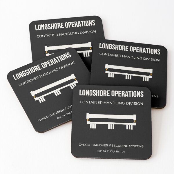Artikelvorschau, Longshore Operations Container Handling Division Industrial Graphic entworfen und verkauft von incognipress.