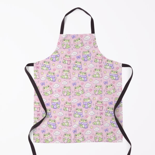 Item preview, Kawaii Frog Heart Scarf Pattern designed and sold by Soft Berry Studio.