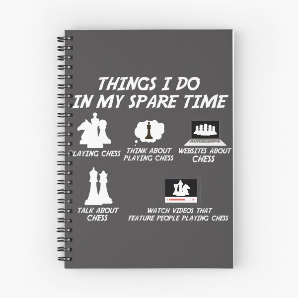 Item preview, Funny Chess Player Design Featuring Hilarious Spare Time Activities designed and sold by chrisalexs23.