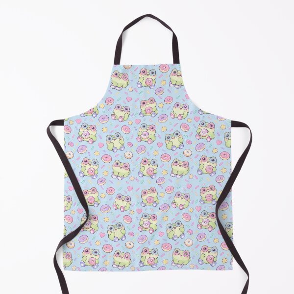 Item preview, Kawaii Frog Donut Glasses Pattern designed and sold by Soft Berry Studio.