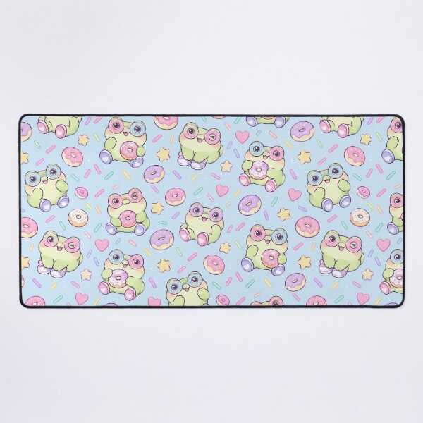 Item preview, Kawaii Frog Donut Glasses Pattern designed and sold by Soft Berry Studio.