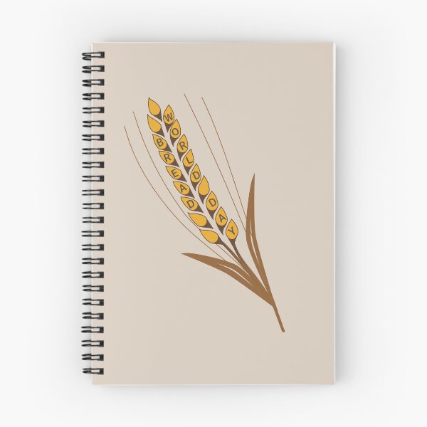 Item preview, World Bread Day – Wheat Letter Visual Rebus designed and sold by PuniverseDesign.