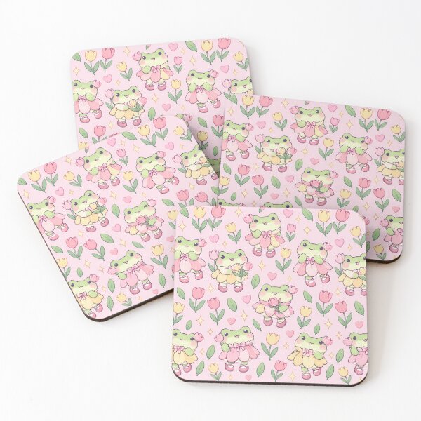 Item preview, Kawaii Frog Tulip Dress Pattern designed and sold by Soft Berry Studio.