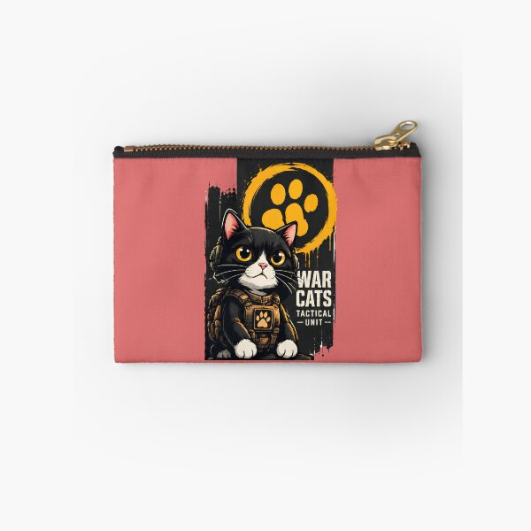 Item preview, War Cats - Tactical Unit Tuxedo Cat Military Kawaii Soldier Official Unit designed and sold by Retro Whiskers.
