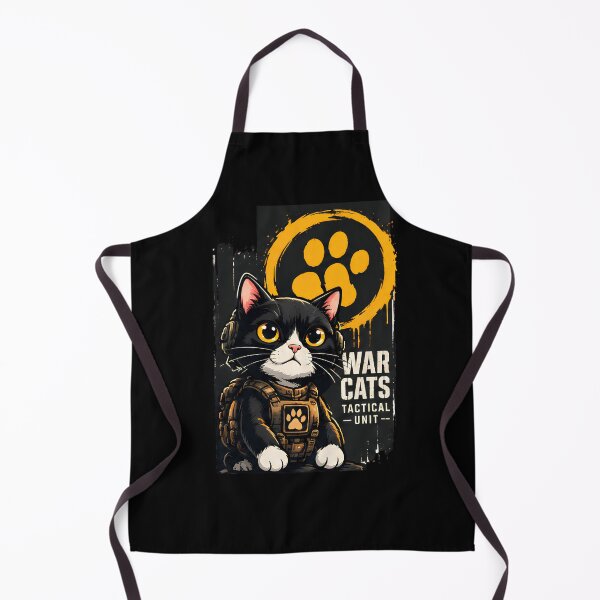 Item preview, War Cats - Tactical Unit Tuxedo Cat Military Kawaii Soldier Official Unit designed and sold by Retro Whiskers.