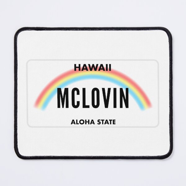 Item preview, mclovin license plate designed and sold by madebykenz.