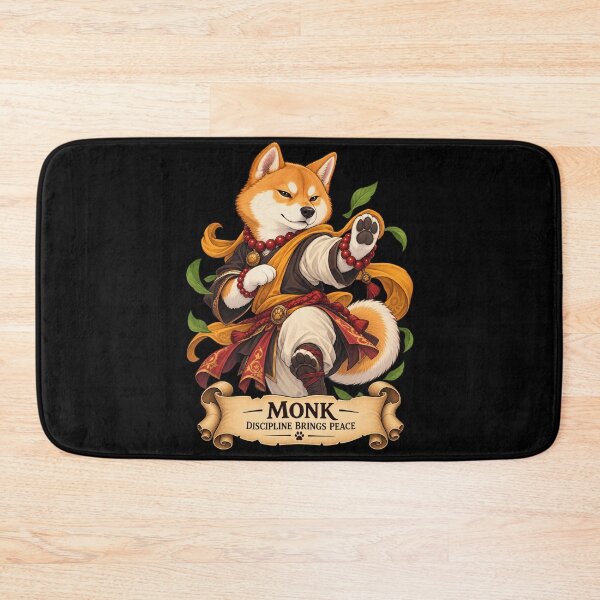 Item preview, Dog D&D Monk – Shiba Inu Fantasy Martial Artist designed and sold by StudioSand.