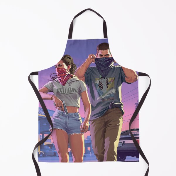Item preview, Grand Therft Auto VI GTA 6 Vice City Lucia Caminos and Jason Duval designed and sold by sunriseagony.