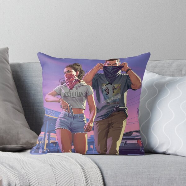 Item preview, Grand Therft Auto VI GTA 6 Vice City Lucia Caminos and Jason Duval designed and sold by sunriseagony.