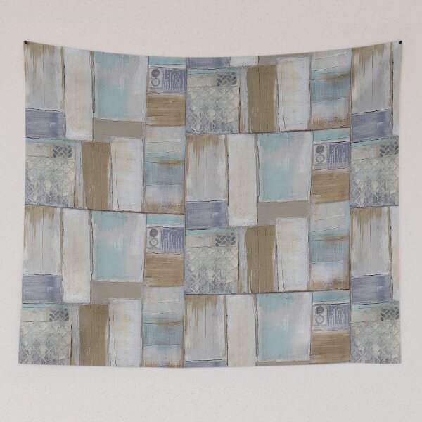 Item preview, Textured Abstract Patchwork 9 designed and sold by Jean Plout.