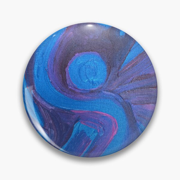 Item preview, Abstract blue circle lines and shapes designed and sold by Veroverove.